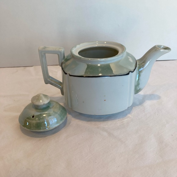 Vintage Tashiro Shoten Hand-painted Luster Teapot - Picture 2 of 8